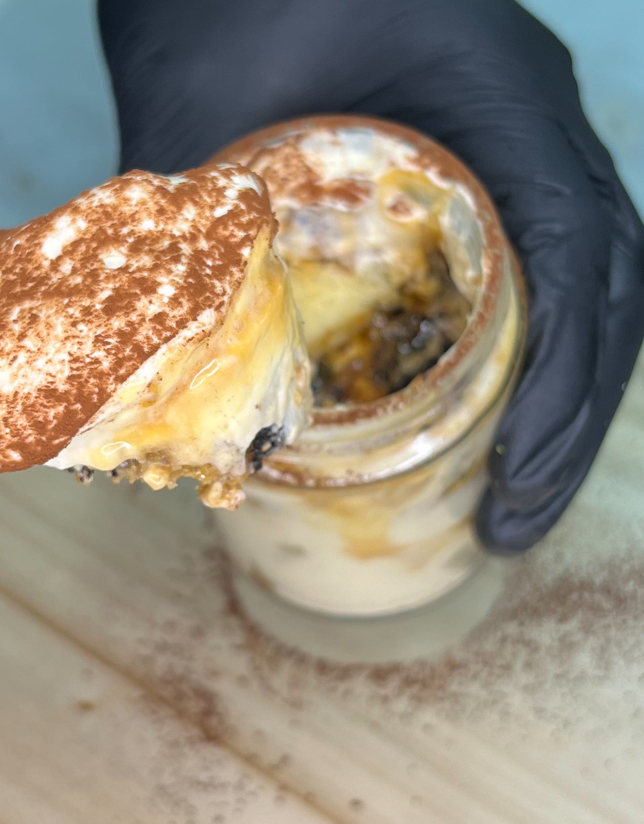 Our chef's selection of tiramisu jar